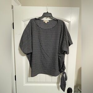 Michael Kors Side-Tie Top
